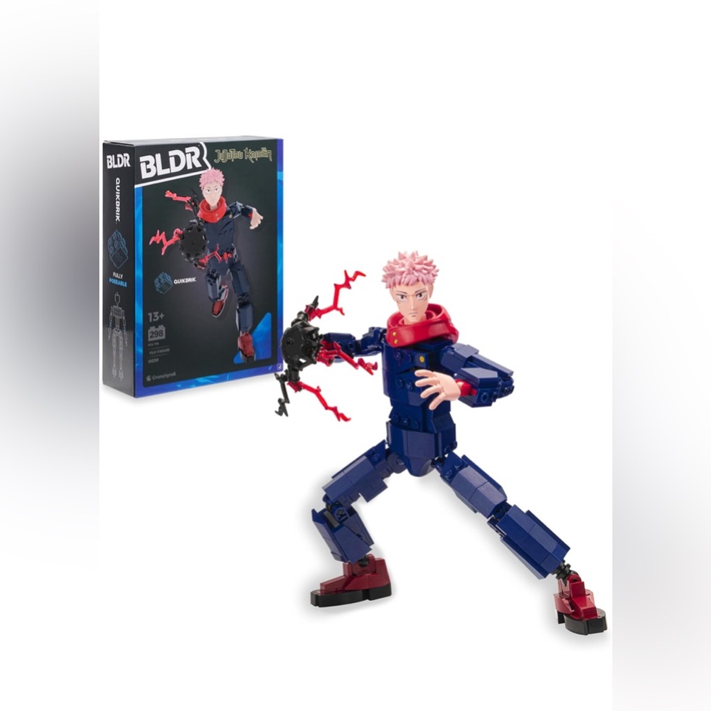 BLDR Jujutsu Kaisen Yuji Itadori Building Set New in box